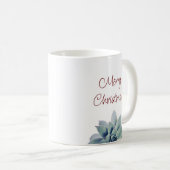 Mug Joyeux Noël Désert Botanique Succulent (Devant droit)