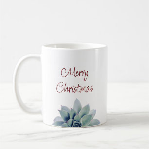 Mug Joyeux Noël Désert Botanique Succulent