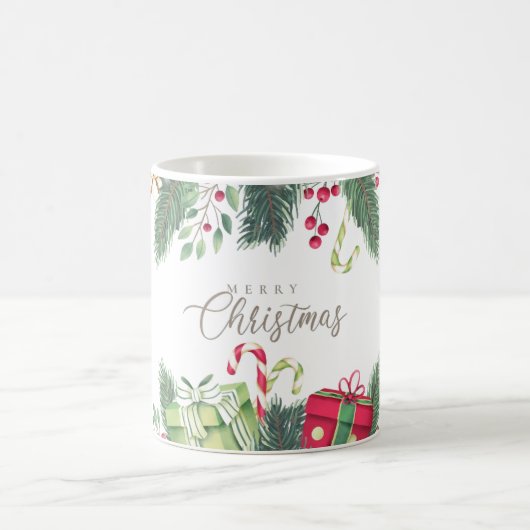 Mug Joyeux Noël Design de Fête de Fin d'Année (Centre)