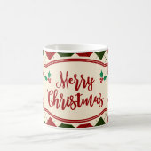 Mug Joyeux Noël design vintage (Centre)