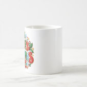 Mug Joyeux Noël Dessin de Noël Coloré (Centre)