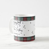Mug Joyeux Noël Dessiné à la Main (Devant gauche)