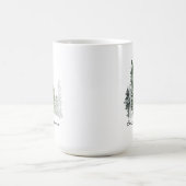Mug Joyeux Noël d'hiver personnalisé (Centre)