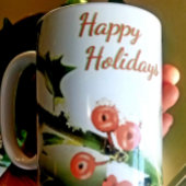 Mug Joyeux Noël d'oiseau
