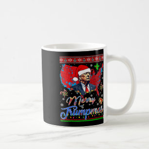 Mug Joyeux Noël Donald Trump Père Noël Famille Noël