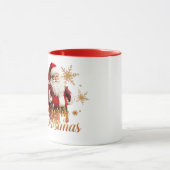 Mug Joyeux Noël élégant Père Noël (Centre)