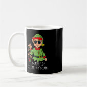 Mug Joyeux Noël Elf Fun Famille Noël (Gauche)
