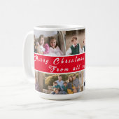 Mug Joyeux Noël en famille (Devant gauche)