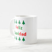 Mug joyeux Noël espagnol (Devant gauche)