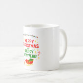 Mug "Joyeux Noël et Bonne Année" (Devant droit)
