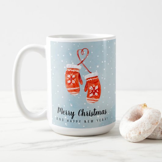 Mug Joyeux Noël et Bonne Année (Avec donut)