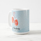 Mug Joyeux Noël et Bonne Année (Devant gauche)