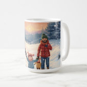 Mug Joyeux Noël et Bonne Année (Devant droit)