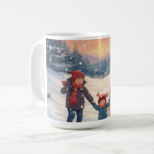 Mug Joyeux Noël et Bonne Année (Devant gauche)