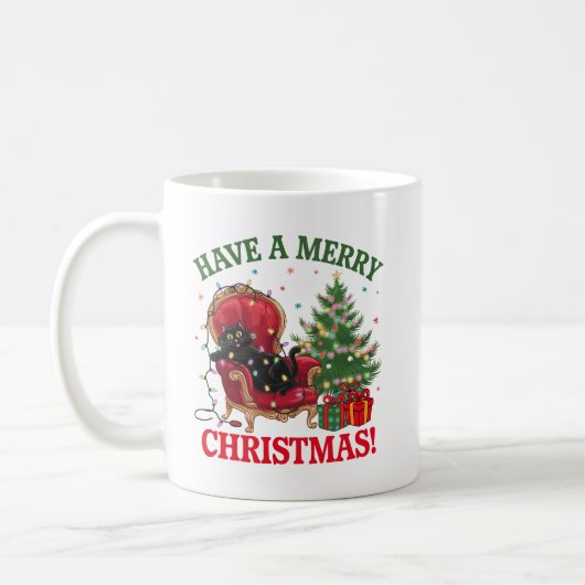 Mug Joyeux Noël et Bonne Année | Festive (Gauche)