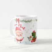 Mug Joyeux Noël et Bonne Année lutins 2 (Devant gauche)