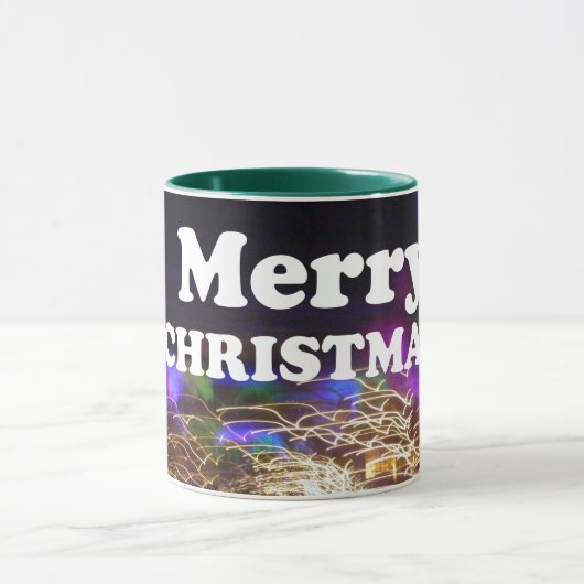 Mug Joyeux Noël et bonnes voeux de Nouvel An (Centre)