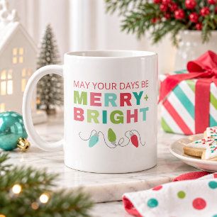 Mug Joyeux Noël et jours lumineux