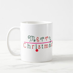 Mug Joyeux Noël et l'ornement de pendaison, Jolly Fun