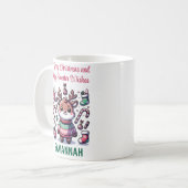 Mug Joyeux Noël et vilains voeux de Sweat Reindeer (Devant gauche)