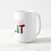 Mug Joyeux Noël Faisons Lit Noël (Devant droit)