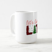 Mug Joyeux Noël Faisons Lit Noël (Devant gauche)