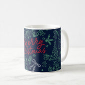 Mug Joyeux Noël Fantaisiste (Devant droit)