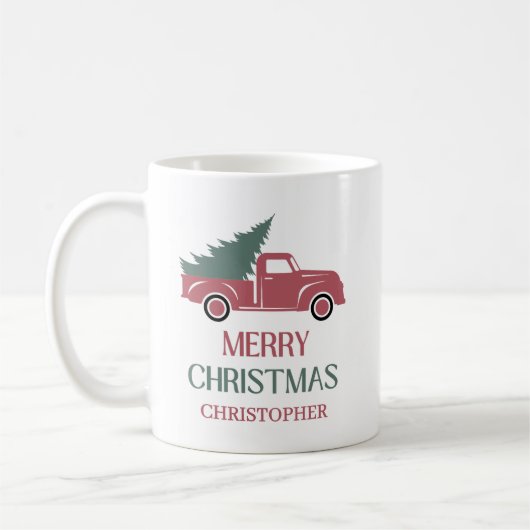 Mug Joyeux Noël festif (Gauche)