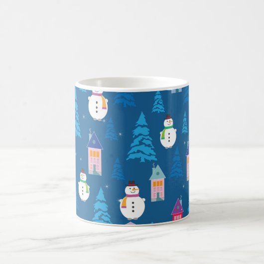 Mug Joyeux Noël Festive Motif Design (Centre)