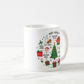 Mug Joyeux Noël | Festive pour la famille (Devant droit)
