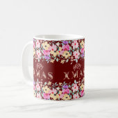Mug Joyeux Noël Fête Élégant (Devant gauche)