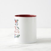 Mug Joyeux Noël floral (Centre)
