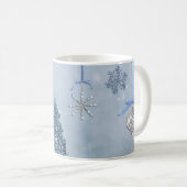 Mug Joyeux Noël Forêt enneigée (Devant droit)