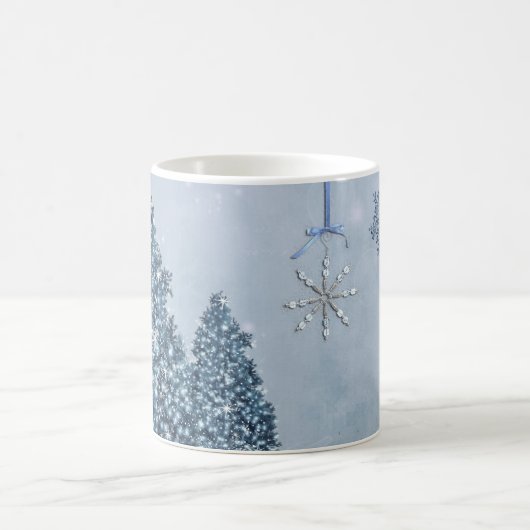 Mug Joyeux Noël Forêt enneigée (Centre)