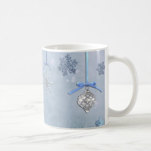 Mug Joyeux Noël Forêt enneigée (Droite)