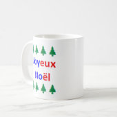 Mug joyeux noël français (Devant gauche)