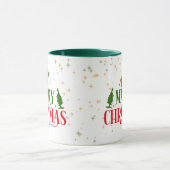 Mug Joyeux Noël géant avec Casquette Elfe Vert (Centre)