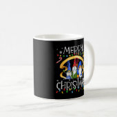 Mug Joyeux Noël Gnome Chemise Amusante Famille Feux En (Devant droit)