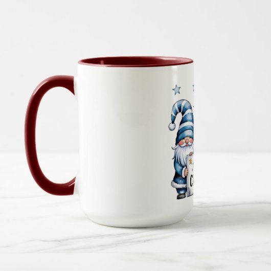 Mug Joyeux Noël Gnomes (Gauche)