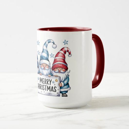 Mug Joyeux Noël Gnomes (Devant droit)