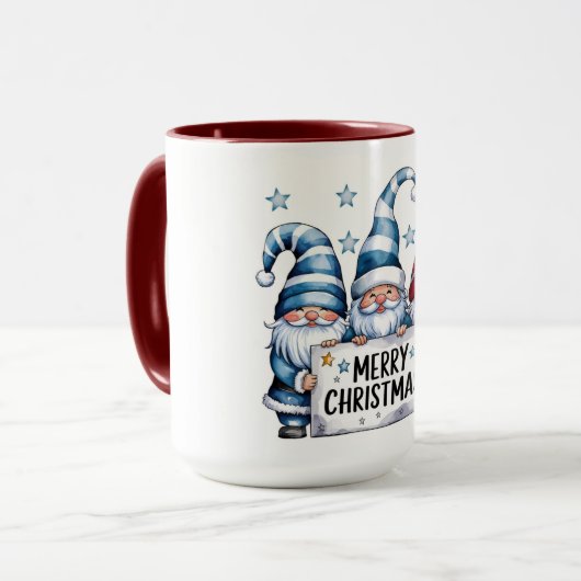 Mug Joyeux Noël Gnomes (Devant gauche)