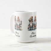 Mug Joyeux Noël Gnomes Steampunk (Devant gauche)