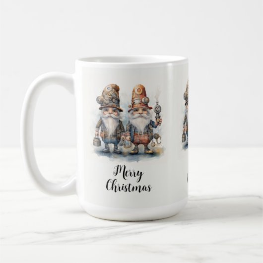 Mug Joyeux Noël Gnomes Steampunk (Gauche)