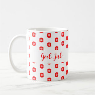 Mug Joyeux Noël God Jul Modèle Cadeau de Fêtes
