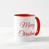 Mug Joyeux Noël Golden Retriever (Devant droit)