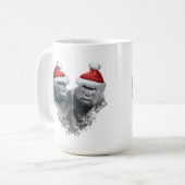 Mug Joyeux Noël Gorille (Devant gauche)