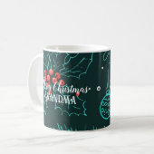Mug Joyeux Noël grand-mère (Devant gauche)