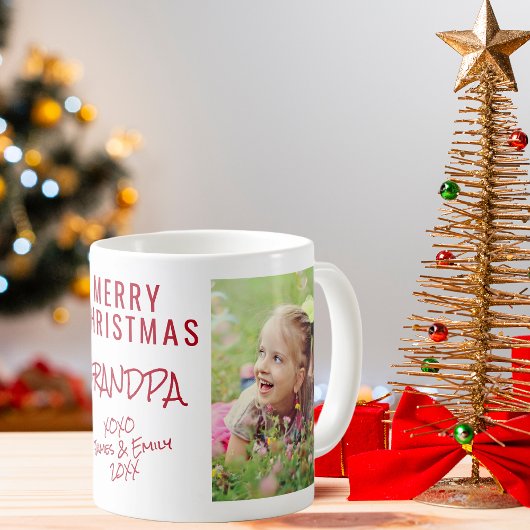 Mug Joyeux Noël Grand-père 2 Photo