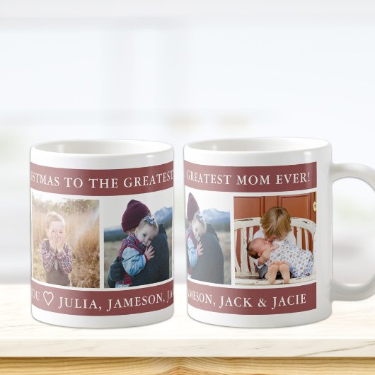 Mug Joyeux Noël Grande Maman Personnalisée