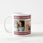 Mug Joyeux Noël Grande Maman Personnalisée (Gauche)
